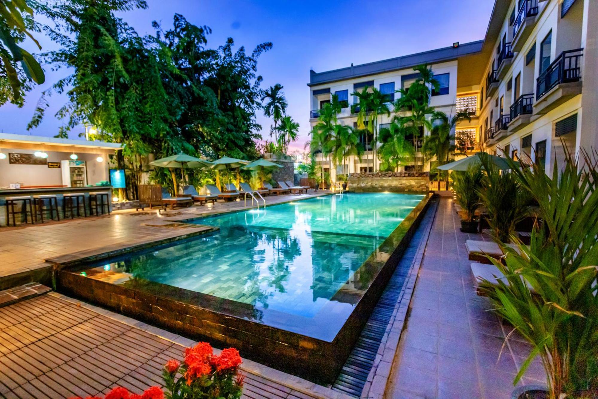 กรีน อะเมซอน เรสซิเดนซ์ โฮเต็ล Hotel เสียมราฐ ภายนอก รูปภาพ