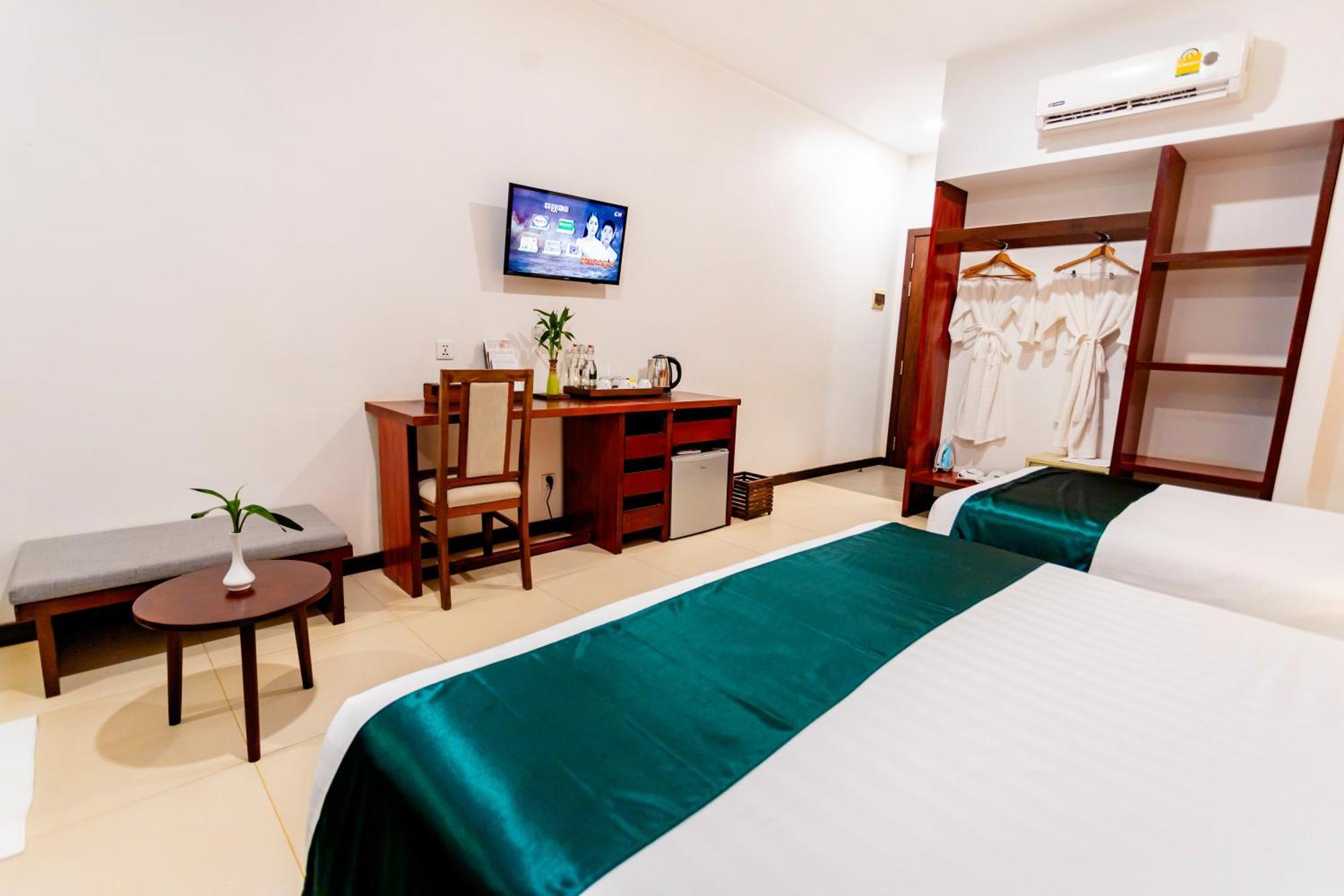 กรีน อะเมซอน เรสซิเดนซ์ โฮเต็ล Hotel เสียมราฐ ภายนอก รูปภาพ