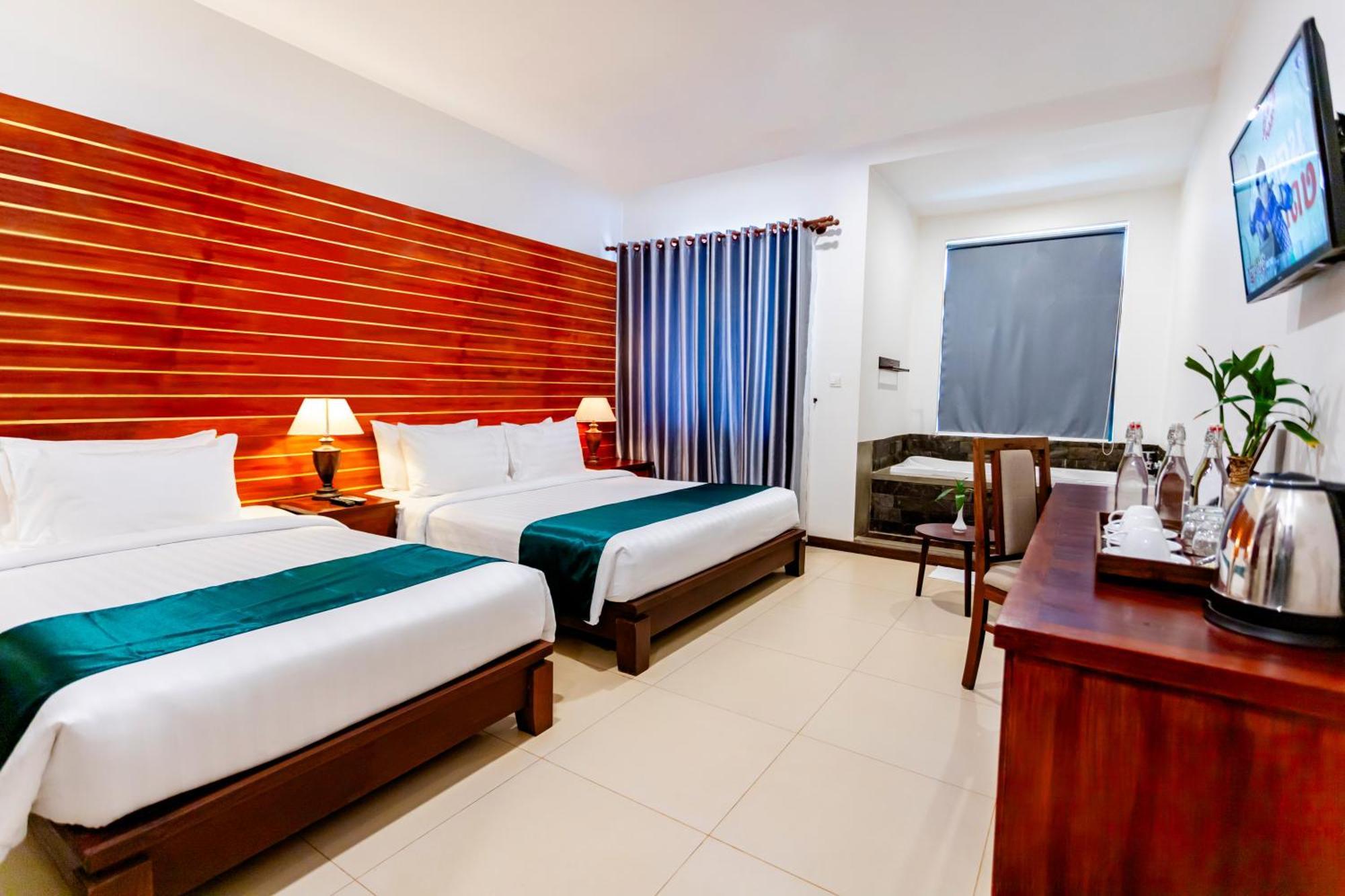 กรีน อะเมซอน เรสซิเดนซ์ โฮเต็ล Hotel เสียมราฐ ภายนอก รูปภาพ
