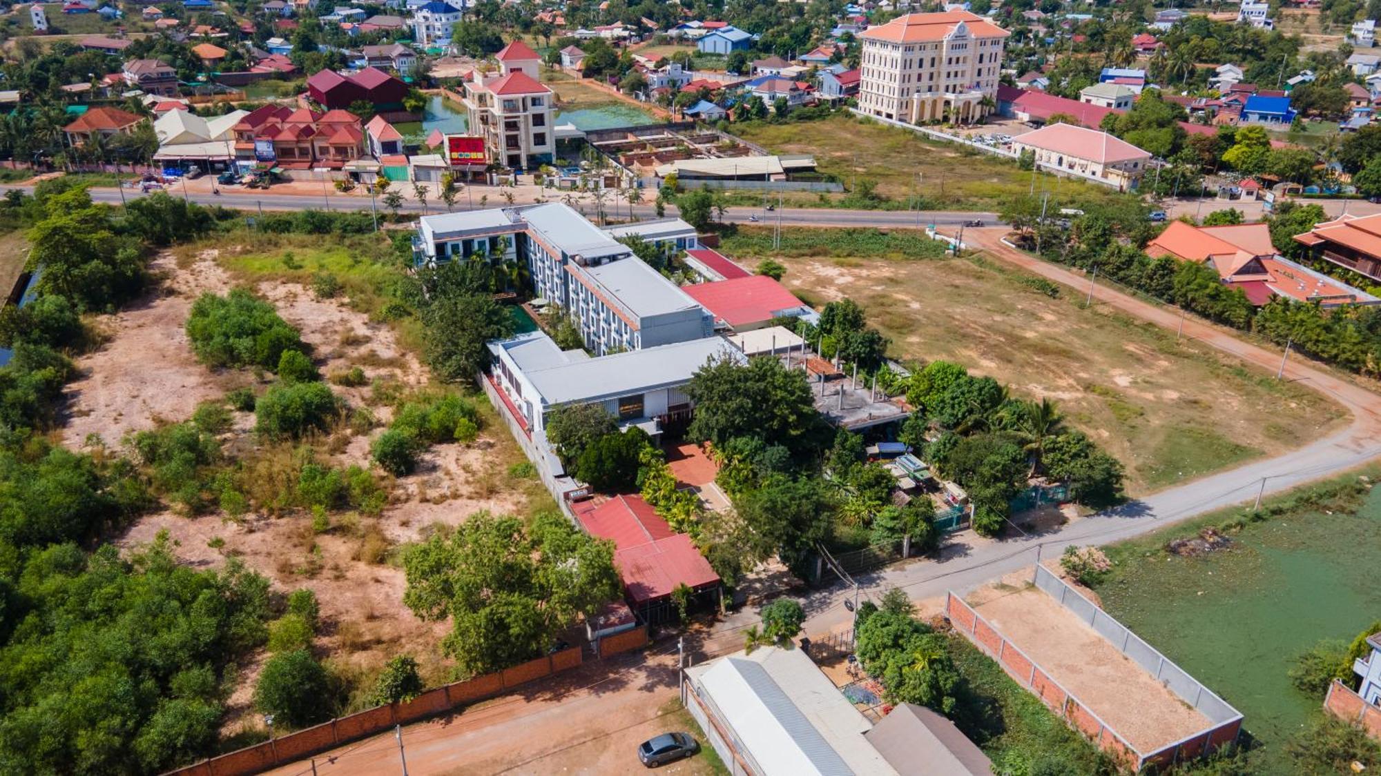 กรีน อะเมซอน เรสซิเดนซ์ โฮเต็ล Hotel เสียมราฐ ภายนอก รูปภาพ
