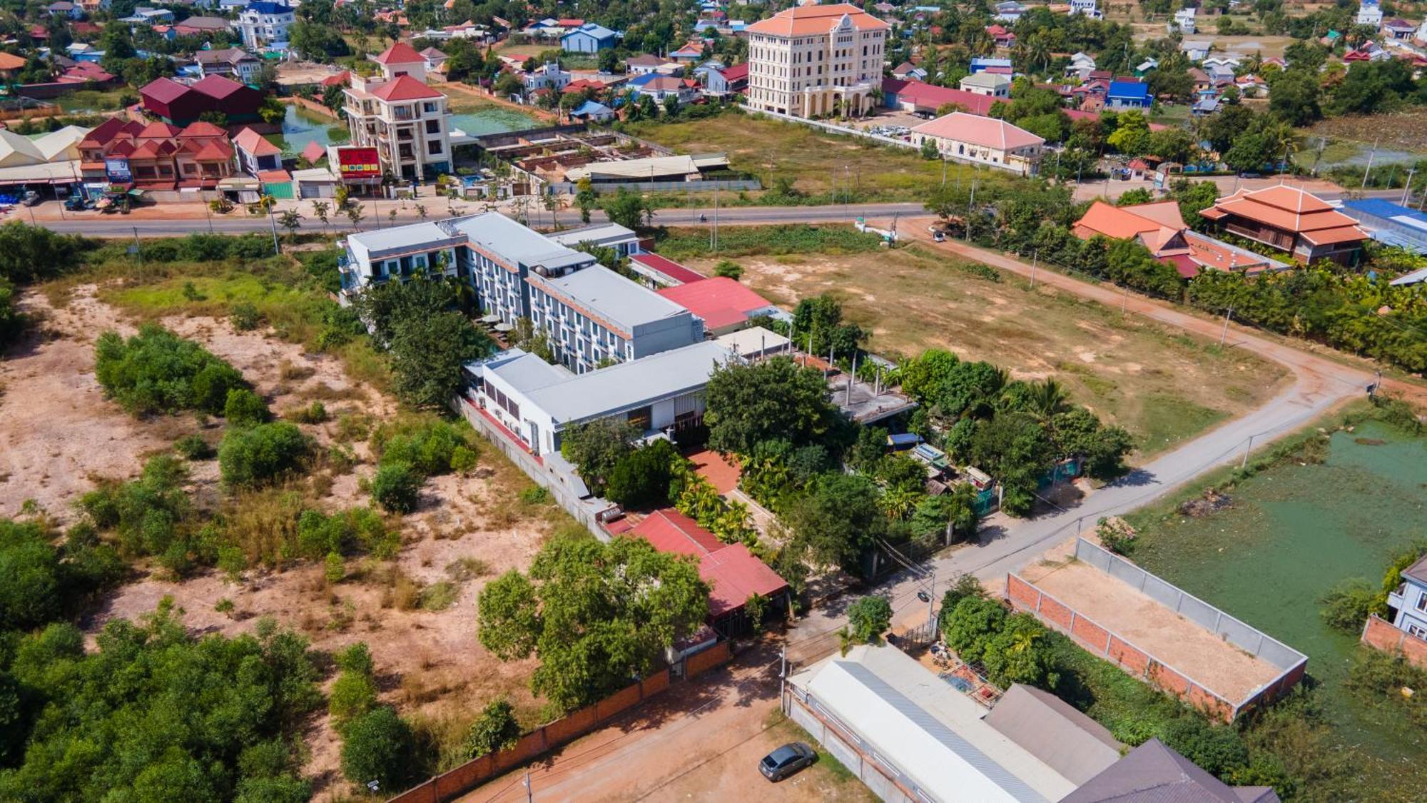 กรีน อะเมซอน เรสซิเดนซ์ โฮเต็ล Hotel เสียมราฐ ภายนอก รูปภาพ