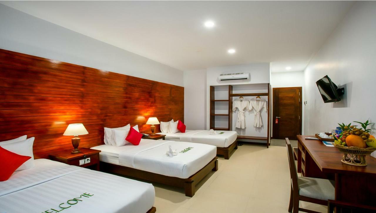 กรีน อะเมซอน เรสซิเดนซ์ โฮเต็ล Hotel เสียมราฐ ภายนอก รูปภาพ